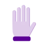 An open palm